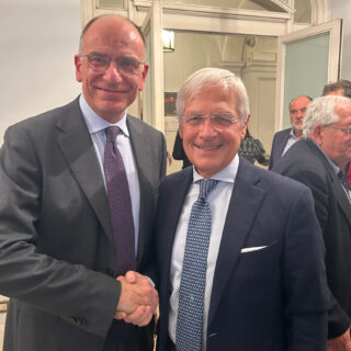 Il Presidente Enrico Letta ospite del Club dell’Economia